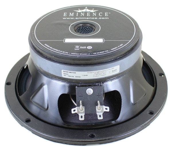 Eminence Beta 8 rear photo